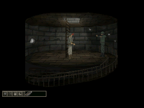 Get shot in the final face-to-face confrontation with an enemy soldier.