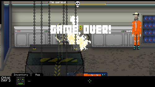 Getting killed by a flamethrower.