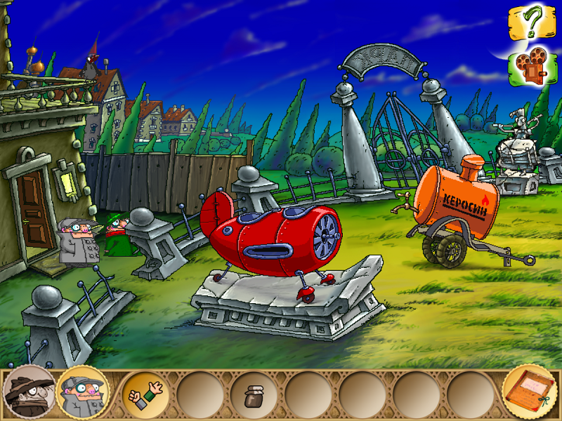 This time the Pilot Brothers actually pilot airplanes!