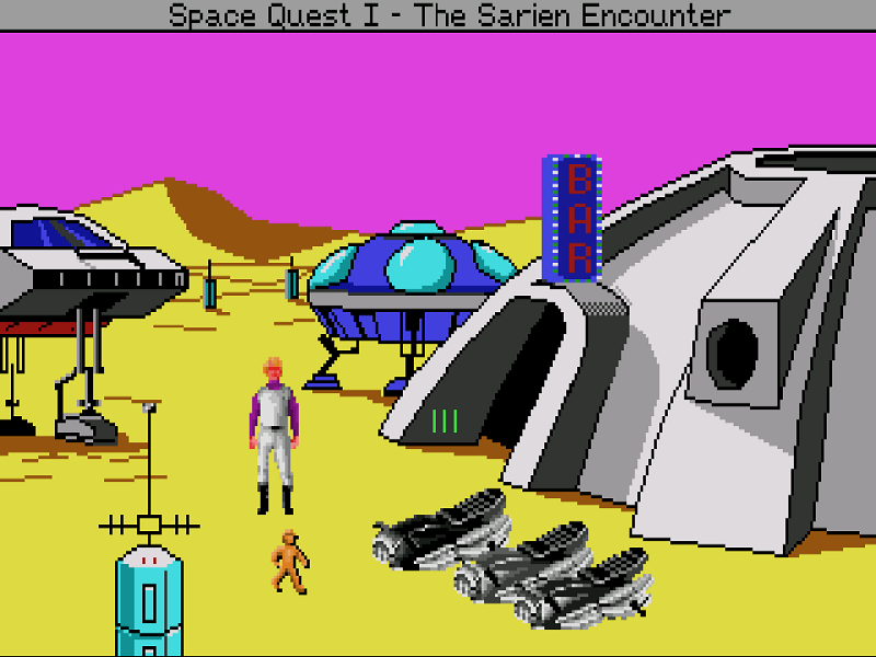 Back in Space Quest I.