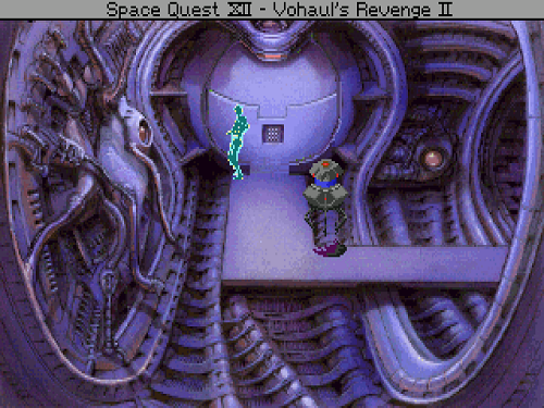 Enter a wrong code for the locked door.