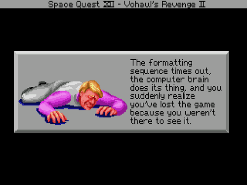 Fail to solve the final puzzle in available time.