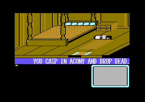 Drink poison from the doctor's small bottle.