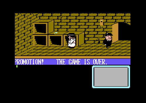 The game is finished!