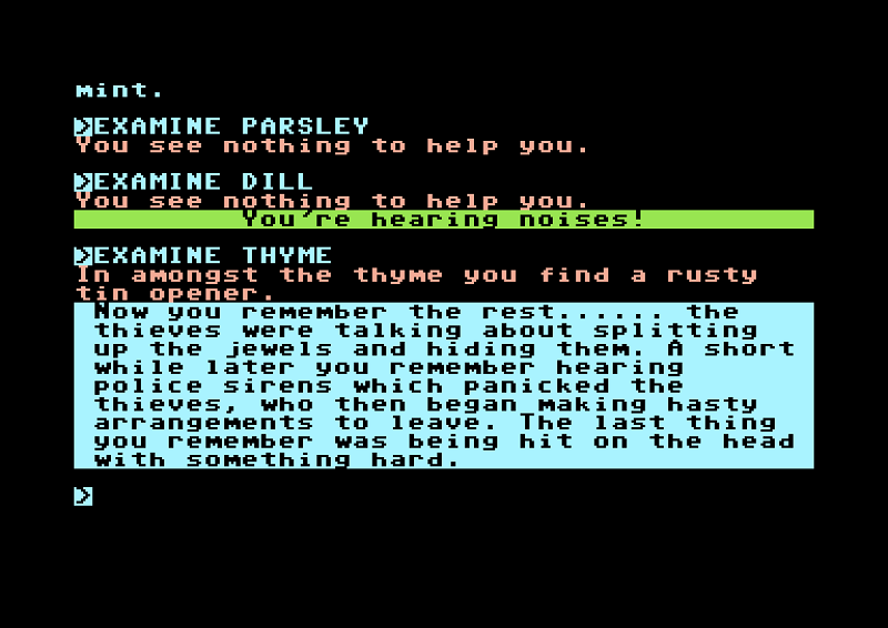 Experiencing flashbacks.