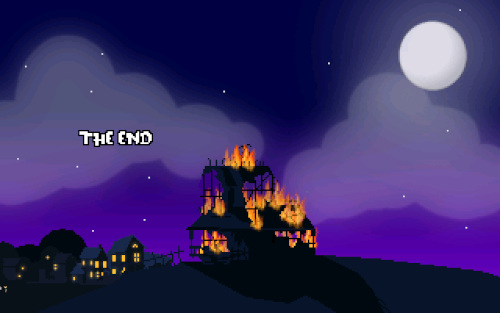 The game is finished!